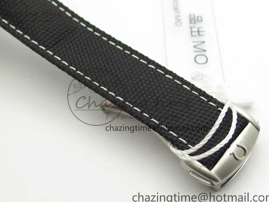 0723 Speedmaster SS Snoopy OMF Best Edition White Dial on Nylon Strap Manual Winding Chrono Movement WellDesigned 7990